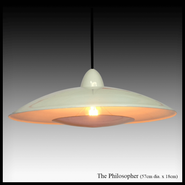 The Philosopher pendant copper light shade