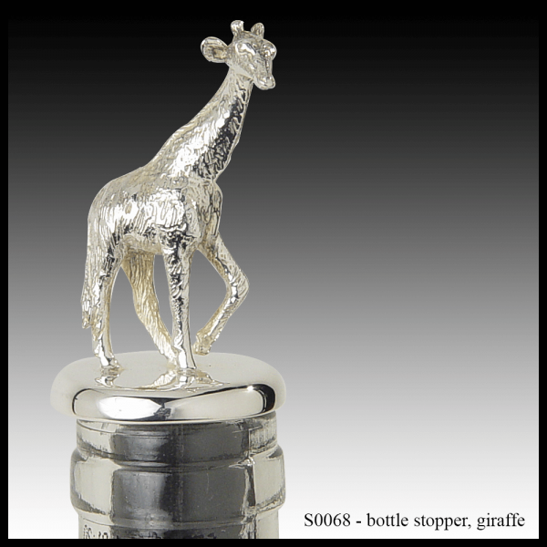 S0068 bottle stopper – giraffe